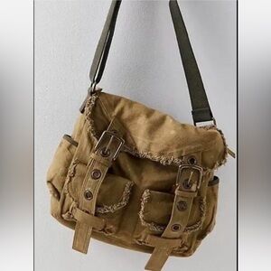 Free People Messenger Satchel Bag